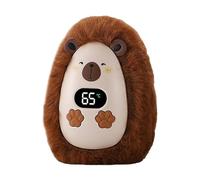 Calentador de manos de peluche animal de dibujos animados - Mini Calentador de manos USB de bolsillo portátil | Regalo lindo portátil con pantalla digital recargable para niñas | Calentador de correo