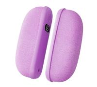 Calentador de Manos eléctrico magnético con Pantalla Digital, calefacción Ajustable 3 Engranajes, 10x7,4x3,2 cm, Calentador Manos Recargable USB de 3600 mah, Calentadores manoss Reutilizables,