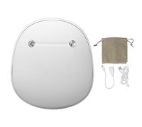 Calentador de Manos eléctrico Mini calefacción Duradera conexión Bluetooth portátil para Invierno (Blanca)