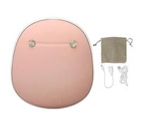 Calentador de Manos eléctrico Mini calefacción Duradera conexión Bluetooth portátil para Invierno (Rosa)