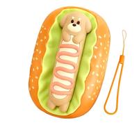 Calentador de manos eléctrico recargable - Calentador de bolsillo portátil de 3 niveles 2000 mAh con Power Bank, calentador de manos con forma de perro caliente | para uso en la escuela, casa
