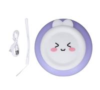 Calentador de Manos Eléctrico Recargable, Calientamanos Compacto, 2 Modos de Temperatura, Calentamiento Rápido, Luz Ambiental, Protección de Seguridad, Uso Diario, Colorido