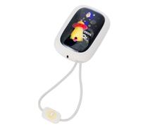 Calentador de manos portátil con dos modos de temperatura: calentamiento rápido a 55 °C y luz nocturna relajante, batería de 6000 mAh para uso prolongado, color blanco