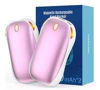 Calentador de Manos Recargable 10000mAh, gabless Calienta Manos Eléctrico, Calentador de Manos Reutilizable, Calienta Manos Recargable, Calentador de Bolsillo eléctrico 3 Clases de Temperatura 40-55℃