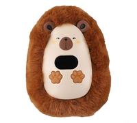 Calentador de manos recargable compacto que proporciona calor fiable en tus aventuras (marrón)