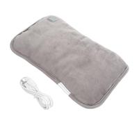 Calentador de Manos Recargable por USB, Bolsa Térmica Portátil | Tela Afelpada, Diseño Hueco Tipo Almohada, Mantiene el Calor y Genera Calor Rápido, para Invierno y Hogar