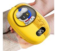 Calentador de manos recargable - Portátil 11,8x7,8x3,8cm | Calentador de manos portátil multifuncional de 3 niveles ajustable con protección contra sobrecalentamiento - Calentadores corporales, compre