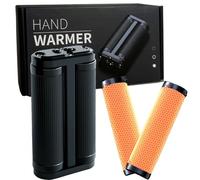 Calentador de Manos Recargables 2 * 2500mAh,Calienta Manos Reutilizable 2 en 1con 3 Niveles de Calentamiento,Portable Calentadores de Manos USB-C,Banco de Energía para Camping,Senderismo