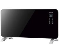 Calentador de panel de vidrio de 1000 W (negro) - HTW