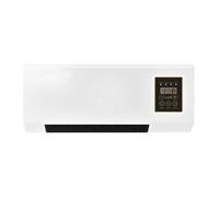 Calentador De Pared Para Baño,de Calefacción Interior - Con Pantalla Digital y Mando a Distancia para Garaje Sótano Taller Dormitorio Sala de Estar Terraza