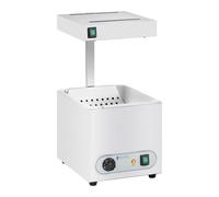 Calentador de patatas fritas con lámpara - 850 W - GN 1/2 | Royal Catering