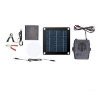 Calentador de patio alimentado por el sol para gallineros, casas de perros e invernaderos - Calentador de panel solar térmico compacto de 26 x 20 cm, funcionamiento sin batería, localizado seguro