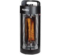 Calentador de patio PHT1200 de 1200 W (negro) - PEREL