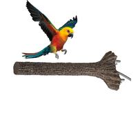 Calentador de percha para pájaros, percha calefactora para pájaros,Percha termostática térmica para periquito - Bird Thermo Perch Calentador de pájaros para jaula de pájaros para gris africano, peluca