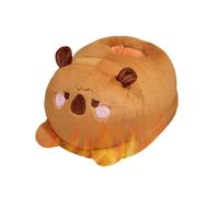 Calentador de pie eléctrico con bolsillo peluche suave configuración de calor ajustable calefacción protección sobrecalentadora cubierta extraíble para en el hogar de interior dormitorio de la cama