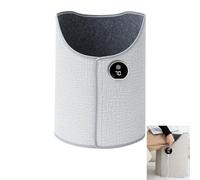 Calentador de pierna debajo del escritorio con calefacción eléctrica y masaje shiatsu, calentador de pies lavable a máquina con control remoto white