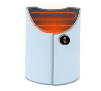 Calentador de piernas de oficina debajo del escritorio, envoltura ajustable de 5 niveles, cubierta térmica portátil, cómodos calentadores de pies, calentador de piernas para el cuidado de ancianos