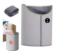 Calentador De Piernas para Debajo del Escritorio, Calentador De Pies con Manta, Calefactor Plegable para Oficina Y Hogar