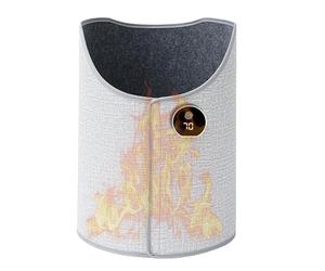 Calentador de piernas para oficina y debajo de la oficina | Sobre ajustable ergonómicamente - Radiador de refuerzo plegable, para interiores habitaciones, dormitorio, espacio de descanso al aire libre