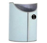 Calentador De Piernas Y Pies Plegable For Debajo Del Escritorio, Calentador Portátil Envolvente, Personal Con Manta Y Apagado Automático For Todas Las Edades Y Familias(Blue)