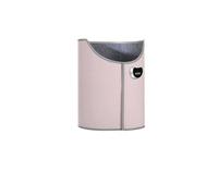 Calentador de piernas y rodillas para debajo del escritorio Para el invierno Calentador portátil tipo manta suave Compacto Para uso en la oficina el hogar(Pink)