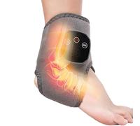 Calentador de pies - Almohadilla térmica recargable inalámbrica para tobillo, herramienta de calor de 4 niveles ajustables, vibración para una comodidad relajante, ideal para uso diario, hogar, viajes