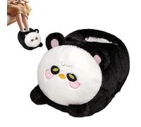 Calentador de pies con calefacción, calentador de pies inalámbrico de animales de felpa, para debajo de la mesa, zapatos térmicos para adultos y niños, sala de estar, dormitorio, oficina, viajes, sofá