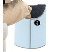 Calentador de pies de oficina - Sobre ajustable de 5 niveles - Radiador de refuerzo plegable - para viajes, espacio interior, oficina, sala de descanso, camping, casa o tienda de campaña