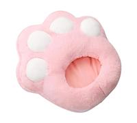 Calentador de pies debajo del escritorio - Almohadilla térmica USB, bonitos zapatos cálidos de invierno con Pata de Gato - Calentadores de pies de pata de gato, zapatos cálidos de felpa con temperatur