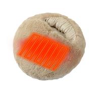 Calentador de pies debajo del escritorio, Calentador de pies antideslizante y con control de temperatura, Almohada para pies USB con calefacción, 3 niveles, calentamiento rápido