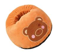 Calentador de pies debajo del escritorio - Calentador de pies con calefacción eléctrica, almohadilla de calentamiento rápido USB | Pantuflas cálidas antideslizantes cómodas para pies, calentador antid