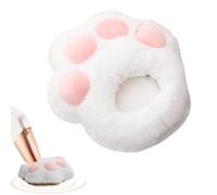Calentador de pies debajo del escritorio | Zapatos calientes con almohadilla térmica linda,Calentadores de pies de invierno con forma de pata de gato, zapatos cálidos para oficinas, dormitorios, viaje