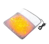 Calentador de pies eléctrico, almohadilla recargable, superficie de terciopelo suave, estera calefactora, calor de invierno, suave relajación interior, del confort, uso en el escritori