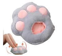 Calentador de pies eléctrico - Almohadilla térmica USB, bonitos zapatos cálidos de invierno con Pata de Gato,Calentadores de pies con temperaturas de velocidades para debajo del escritorio, hogar,