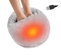 Calentador De Pies Eléctrico: Calentador De Calor De Varios Niveles, Tapete Calefactor Para Escritorio Debajo De Los Pie, Cojín Portátil Para Pies Cálido | Adultos Hombres Mujeres Dormitorio Silla De