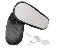 Calentador de pies eléctrico - Pantuflas de calefacción de carga USB de