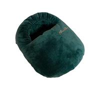 Calentador de pies para zapatos, organizador de almohadilla térmica para debajo del escritorio, color verde