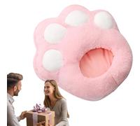 Calentador de pies USB - Calefacción linda almohadilla térmica para zapatos, calentadores de patas de gato, temperaturas de 3 velocidades, zapatos cálidos de felpa para viajes, dormitorio, oficina