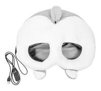 Calentador de Pies USB de Felpa, Zapatos Altos para Invierno y Estudio | Cojín Calefactor Eléctrico, Gris, para Oficina y Trabajo en Ordenador