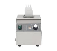 Calentador de salsa eléctrico, calentador de salsa profesional 680 ml, acero inoxidable 201, temperatura ajustable 30-85 °C, para restaurante café panadería, limpieza fácil, encimera de 100 W, 220 V