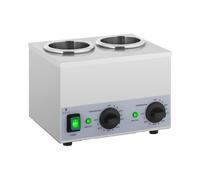Calentador de salsas con calentamiento - 2 x 1 L - panel de control en la parte inferior - Royal Catering