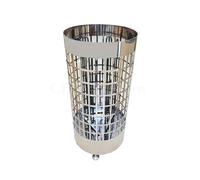 Calentador de Sauna con controlador exterior ultrafino acero inoxidable 6kW, estufa eléctrica vapor seco for sala(9KW 380V)