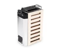 Calentador de sauna, Estufa de sauna con orificio interior, estufa seco doméstica, equipo tubo calentamiento doble, motor for Para sauna, hogar(3k)