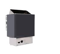 Calentador de Sauna, Estufa de sauna for sala de sauna, pequeña estufa de de acero inoxidable for el hogar, equipo de calefacción, sala de seco, caldera de pared de temperatura constante(6k)