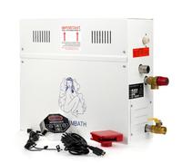 Calentador de sauna, generador de vapor para uso doméstico y comercial, sistema de baño de vapor con controlador de pantalla LED, generador de spa de baño autodrenante