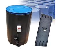 Calentador de tambor eléctrico con termostato ajustable para calefacción agrícola de barril
