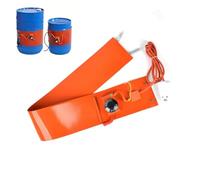 Calentador de tambores, banda para barriles, Calentador de tambor caucho silicona con termostato perilla 30 a 150 °C for tambores 20 a 200 l(Digital Display,200L 1740 * 125mm 1000W)