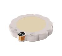 Calentador de Taza de café - Calentadores de Escritorio de Calentamiento rápido de Modos con ajustes de Temperatura Regulables, cojín Calefactor para Tazas de Vidrio cerámico, Unidad de