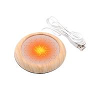 Calentador de taza eléctrico - Constante Calor Térmico Posavasos Bajo ruido Energía Eficiente Superficie Calefacción Portátil Estilo de vida Herramienta de conveniencia Bebidas Mejora Personal Rutina