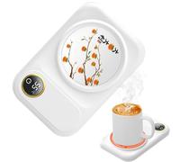 Calentador de taza para café | 3 apagado automático | Calentador de taza inteligente | para la mañana Oficina Casa diaria Interior Commoité Mesa e Mesa de Escritorio